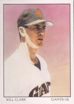 #684 Will Clark - San Francisco Giants - 1990 Score Baseball