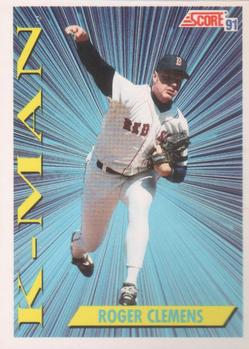 #684 Roger Clemens - Boston Red Sox - 1991 Score Baseball