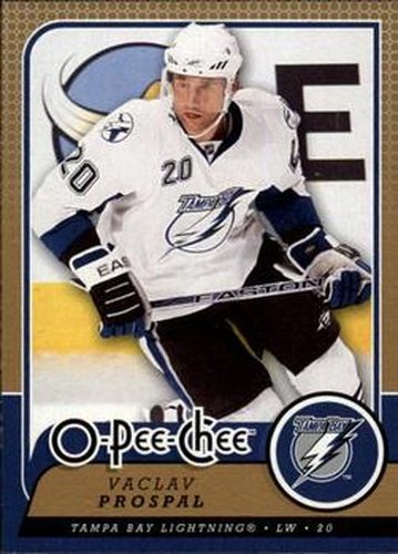 #684 Vaclav Prospal - Tampa Bay Lightning - 2008-09 O-Pee-Chee Hockey