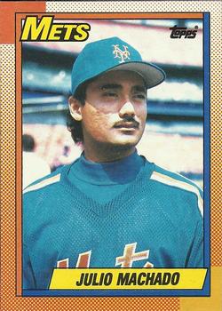 #684 Julio Machado - New York Mets - 1990 Topps Baseball