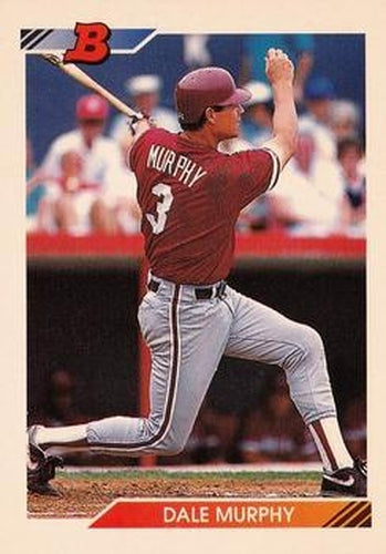 #684 Dale Murphy - Philadelphia Phillies - 1992 Bowman Baseball