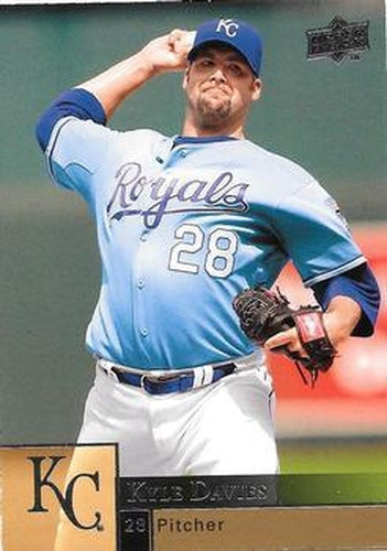 #684 Kyle Davies - Kansas City Royals - 2009 Upper Deck Baseball