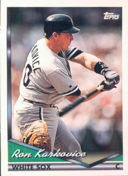 #684 Ron Karkovice - Chicago White Sox - 1994 Topps Baseball
