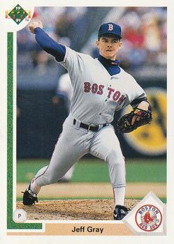 #685 Jeff Gray - Boston Red Sox - 1991 Upper Deck Baseball