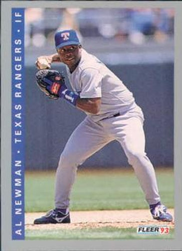 #685 Al Newman - Texas Rangers - 1993 Fleer Baseball