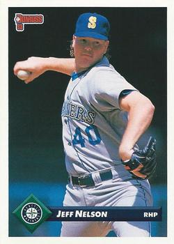 #685 Jeff Nelson - Seattle Mariners - 1993 Donruss Baseball