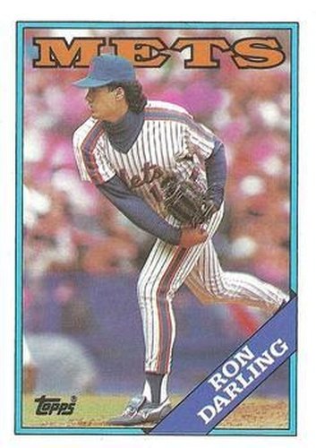 #685 Ron Darling - New York Mets - 1988 Topps Baseball