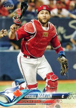 #685 Russell Martin - Toronto Blue Jays - 2018 Topps Baseball
