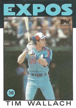 #685 Tim Wallach - Montreal Expos - 1986 Topps Baseball