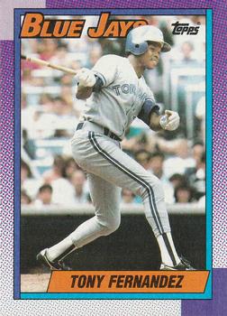 #685 Tony Fernandez - Toronto Blue Jays - 1990 Topps Baseball