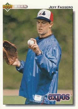#685 Jeff Fassero - Montreal Expos - 1992 Upper Deck Baseball