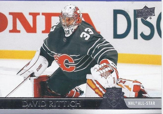 #686 David Rittich - Calgary Flames - 2020-21 Upper Deck Hockey