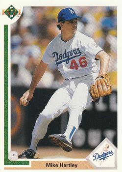#686 Mike Hartley - Los Angeles Dodgers - 1991 Upper Deck Baseball