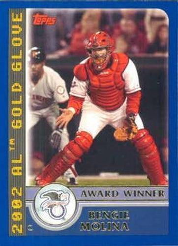 #686 Bengie Molina - Anaheim Angels - 2003 Topps Baseball