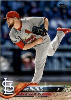 #686 Bud Norris - St. Louis Cardinals - 2018 Topps Baseball