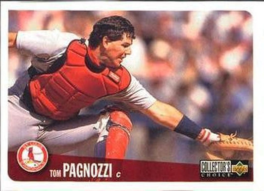 #686 Tom Pagnozzi - St. Louis Cardinals - 1996 Collector's Choice Baseball
