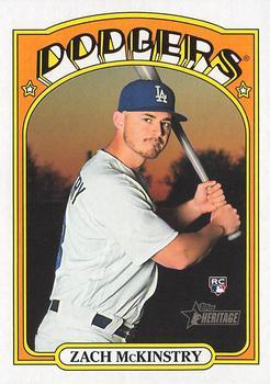 #686 Zach McKinstry - Los Angeles Dodgers - 2021 Topps Heritage Baseball