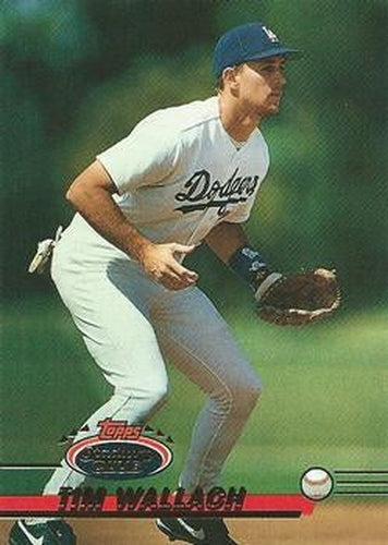 #686 Tim Wallach - Los Angeles Dodgers - 1993 Stadium Club Baseball