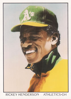 #686 Rickey Henderson - Oakland Athletics - 1990 Score Baseball