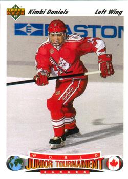 #687 Kimbi Daniels - Canada - 1991-92 Upper Deck Hockey