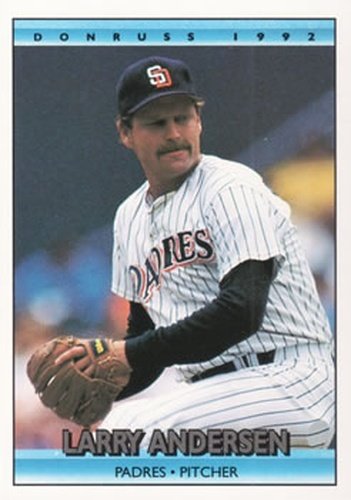 #687 Larry Andersen - San Diego Padres - 1992 Donruss Baseball