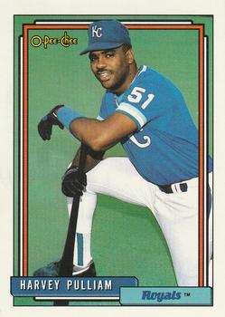#687 Harvey Pulliam - Kansas City Royals - 1992 O-Pee-Chee Baseball