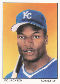 #687 Bo Jackson - Kansas City Royals - 1990 Score Baseball