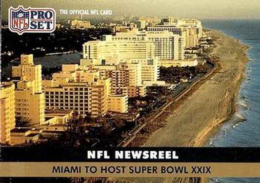 #687 NFL Newsreel - - 1991 Pro Set Football