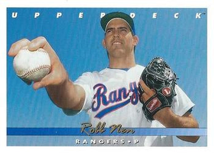 #687 Robb Nen - Texas Rangers - 1993 Upper Deck Baseball