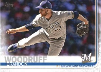 #687 Brandon Woodruff - Milwaukee Brewers - 2019 Topps Baseball