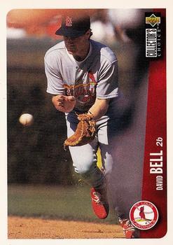 #687 David Bell - St. Louis Cardinals - 1996 Collector's Choice Baseball