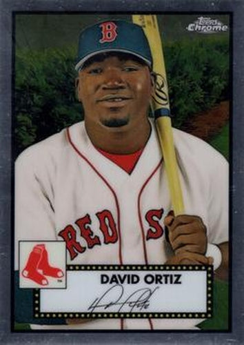 #687 David Ortiz - Boston Red Sox - 2021 Topps Chrome Platinum Anniversary Baseball