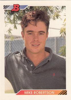 #687 Mike Robertson - Chicago White Sox - 1992 Bowman Baseball