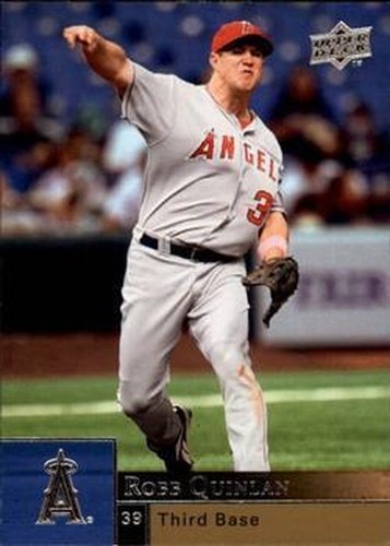 #687 Robb Quinlan - Los Angeles Angels - 2009 Upper Deck Baseball