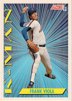 #687 Frank Viola - New York Mets - 1991 Score Baseball