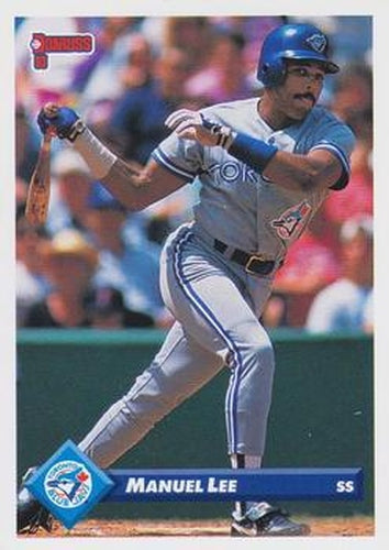#688 Manuel Lee - Toronto Blue Jays - 1993 Donruss Baseball