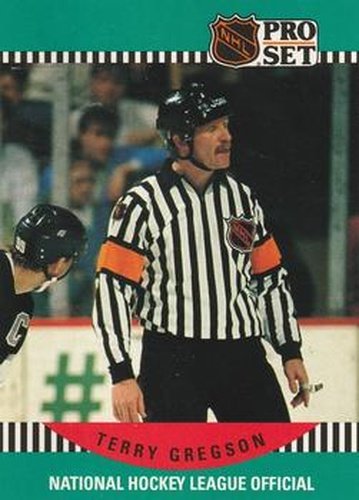 #688 Terry Gregson - 1990-91 Pro Set Hockey