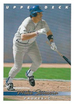 #688 Mike Scioscia - San Diego Padres - 1993 Upper Deck Baseball