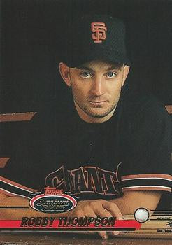 #688 Robby Thompson - San Francisco Giants - 1993 Stadium Club Baseball