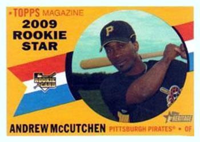#688 Andrew McCutchen - Pittsburgh Pirates - 2009 Topps Heritage Baseball