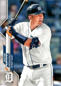 #688 Austin Romine - Detroit Tigers - 2020 Topps Baseball