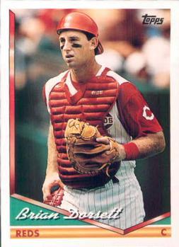 #688 Brian Dorsett - Cincinnati Reds - 1994 Topps Baseball