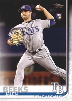 #688 Jalen Beeks - Tampa Bay Rays - 2019 Topps Baseball