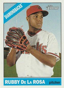 #688 Rubby De La Rosa - Arizona Diamondbacks - 2015 Topps Heritage Baseball