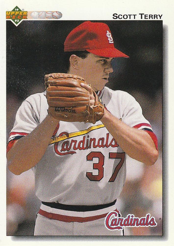 #688 Scott Terry - St. Louis Cardinals - 1992 Upper Deck Baseball
