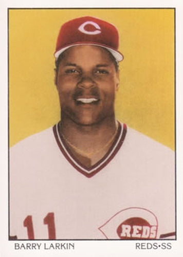#689 Barry Larkin - Cincinnati Reds - 1990 Score Baseball
