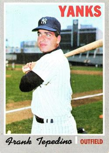 #689 Frank Tepedino - New York Yankees - 1970 Topps Baseball