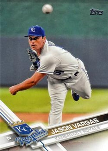 #689 Jason Vargas - Kansas City Royals - 2017 Topps Baseball