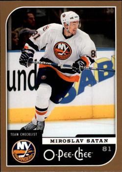 #689 Miroslav Satan - New York Islanders - 2006-07 O-Pee-Chee Hockey