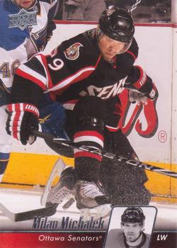 #68 Milan Michalek - Ottawa Senators - 2010-11 Upper Deck Hockey